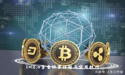 IM2.0多重设置详解与实用技巧